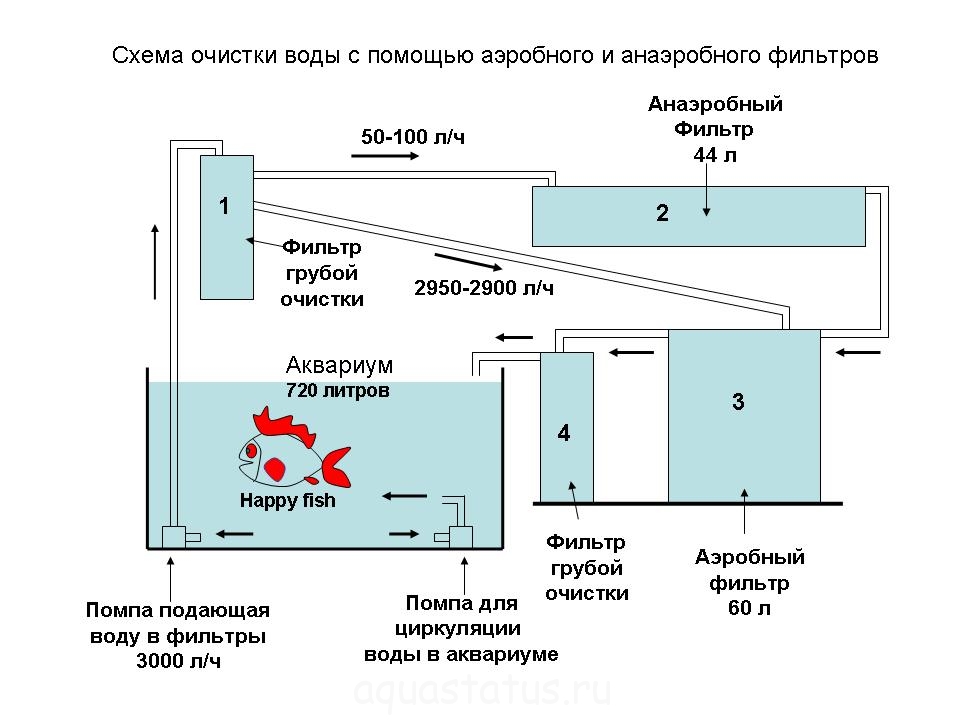 Устройство узв для выращивания рыбы схема оборудования