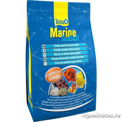 Соль для морского аквариума Tetra Marine SeaSalt отзывы