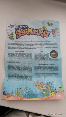 Фото Как содержать аквариум Sea Monkeys? (photo#133647)