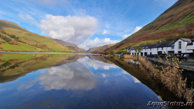 Озеро Llyn Mwingil в Северном Уэлсе