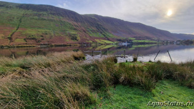 Озеро Llyn Mwingil в Северном Уэлсе