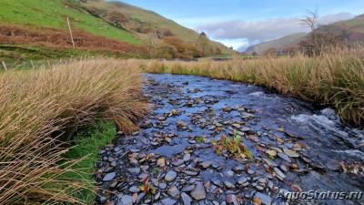 Озеро Llyn Mwingil в Северном Уэлсе