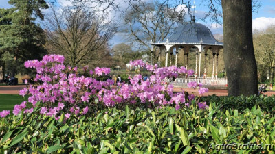 Парк Wolverhampton West Park в Великобритании