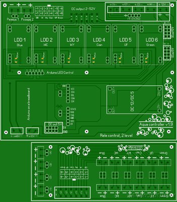 Контроллер на ардуино для аквариума